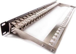Obrázok pre výrobcu KELine Patch panel Cat6, osadený s 24xKEJ-C6-S-TL